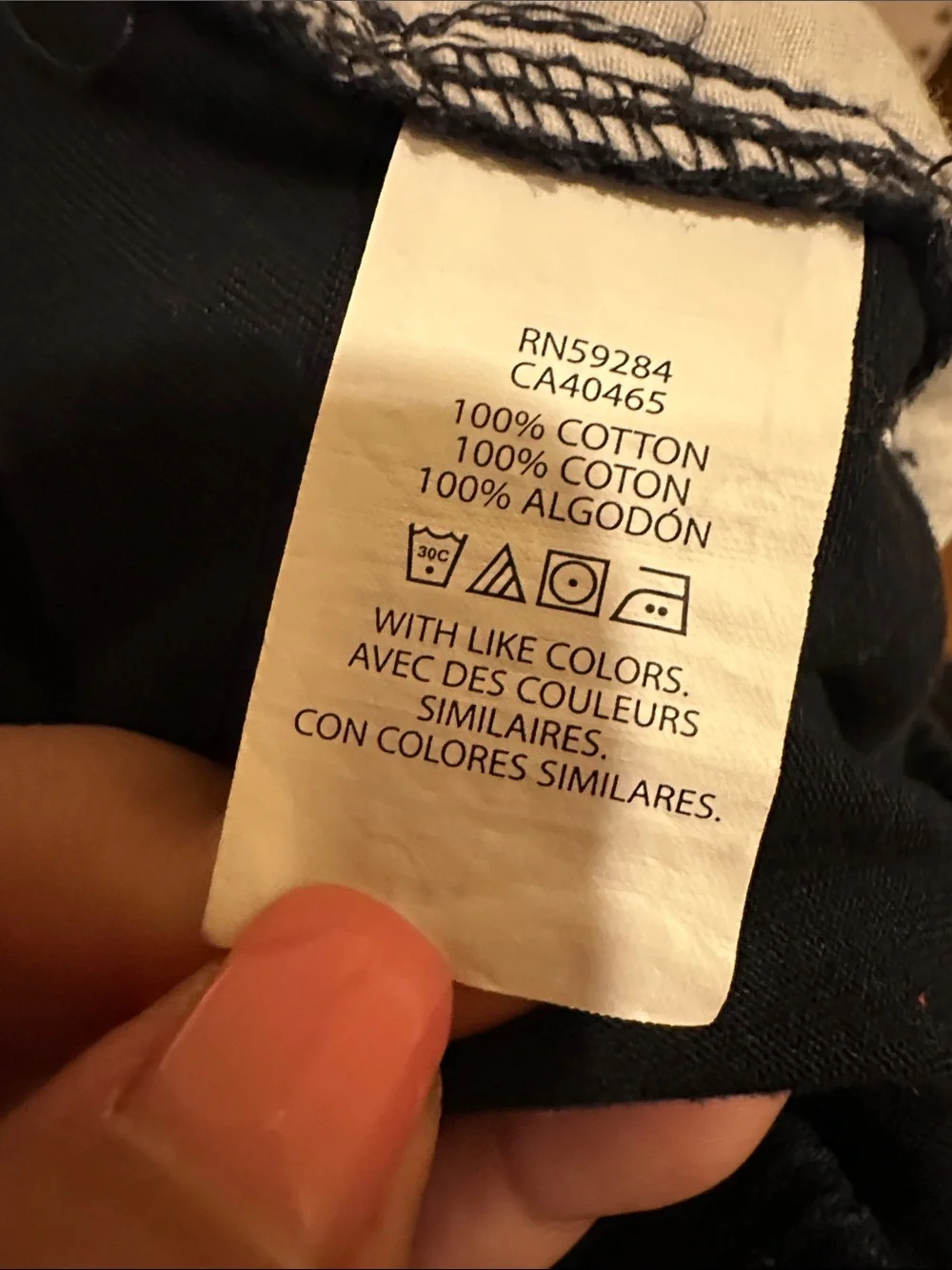 Children’s Place Lot of 2 Boys’ Cargo & Chino Pants Black Navy Sz 10Slim School